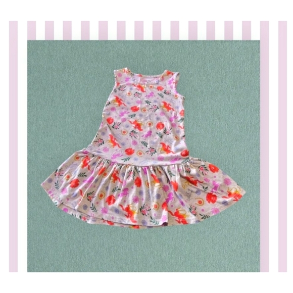 DreamWorks Spirit Riding Free Sleeveless dress Light Gray Size XS (4-5) - Picture 1 of 7